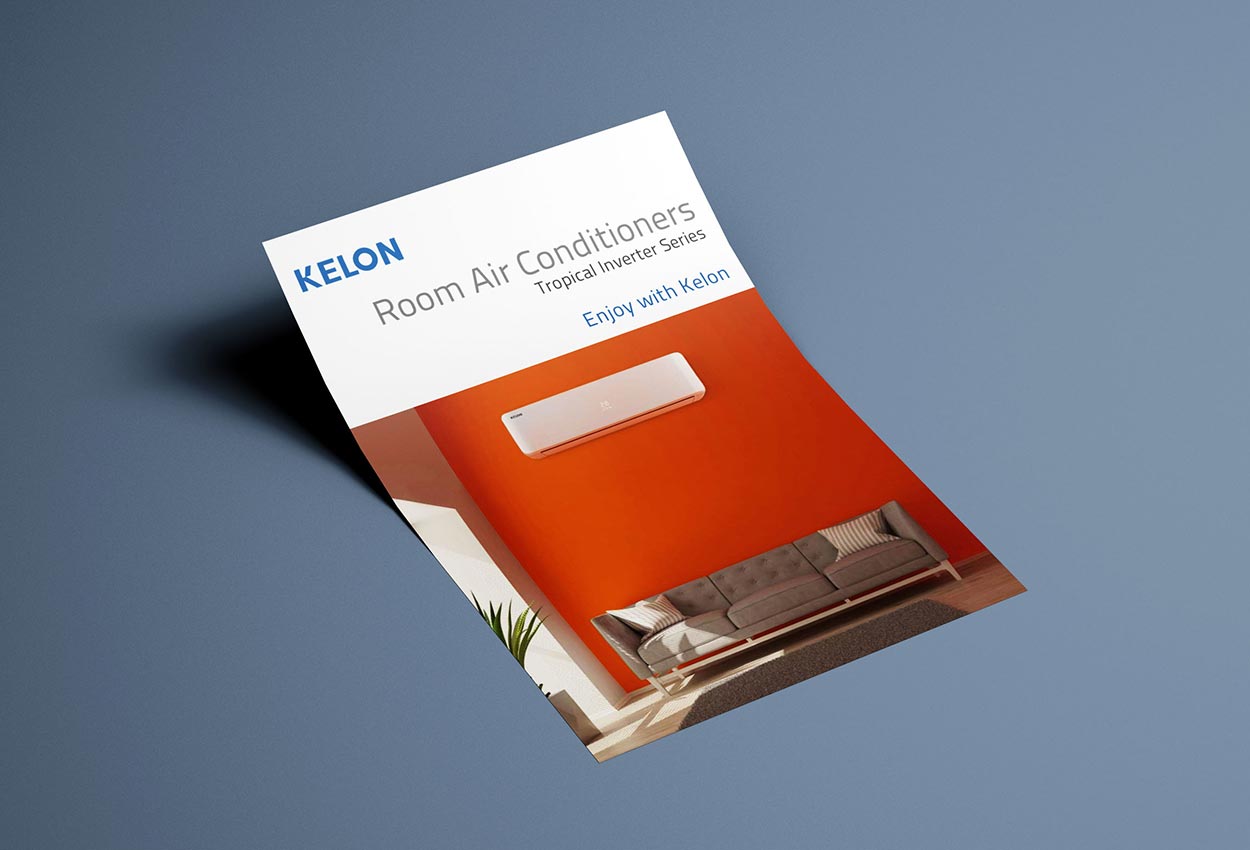 Kelon AC flyer Design in Dubai