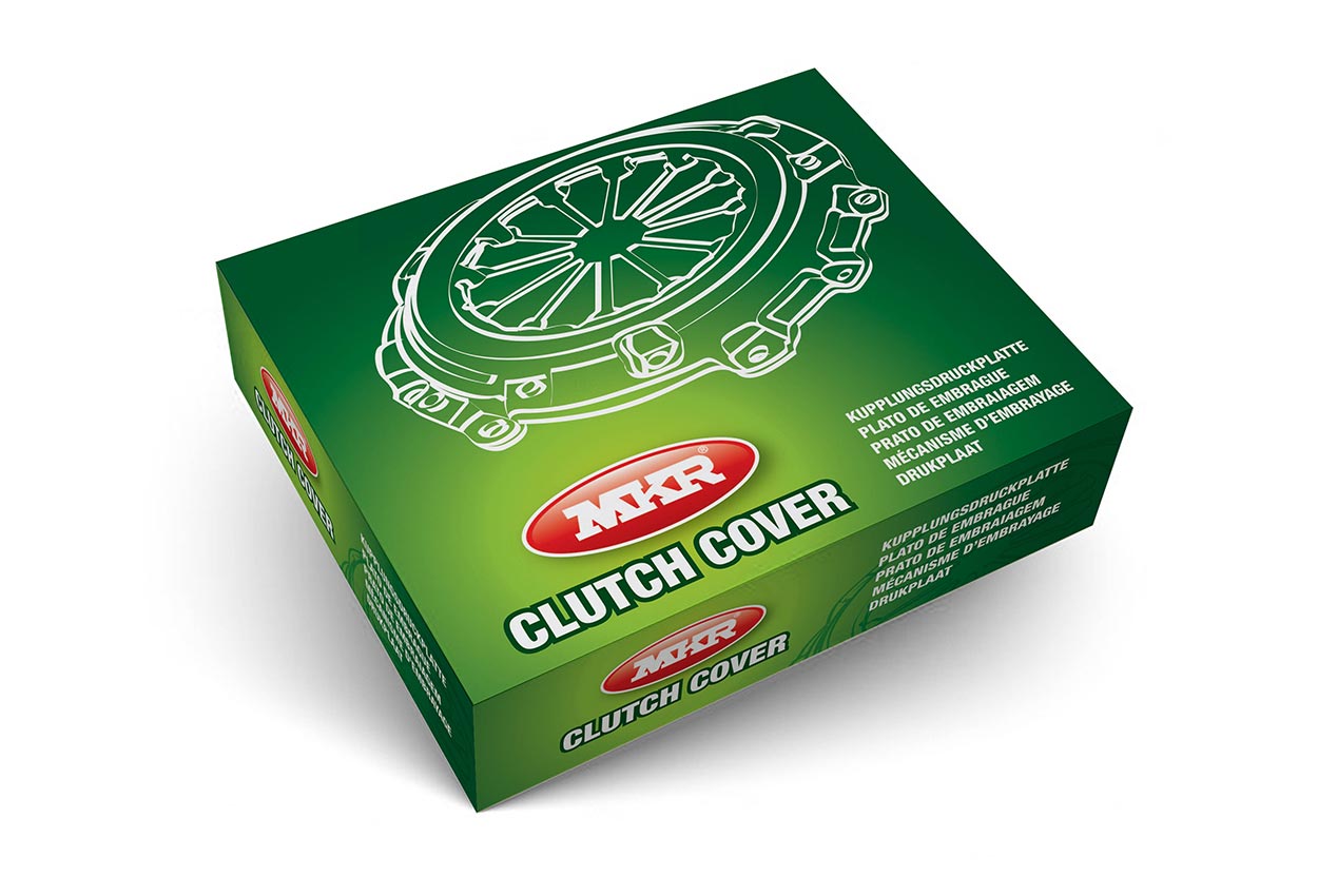 Genuine Parts clutch cover Package Design for MKR