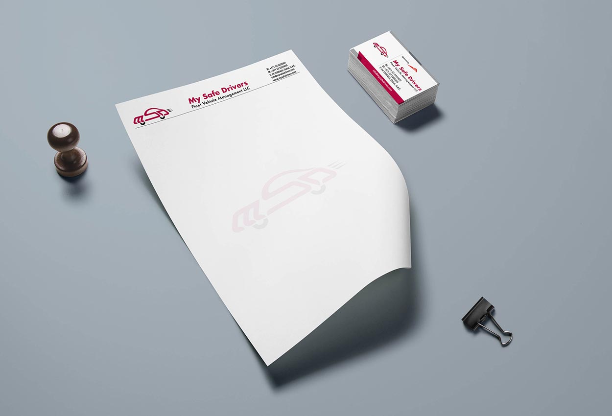 Fleet Vehicle Management Corporate Identity Design